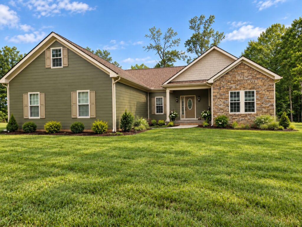 A custom home by R.E. Horner Construction