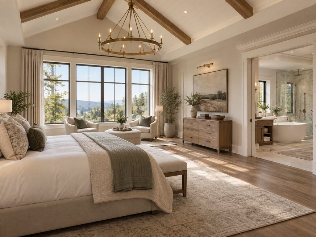 A primary suite addition by R.E. Horner Construction